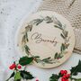 Personalised Christmas Wreath Sign, thumbnail 4 of 5