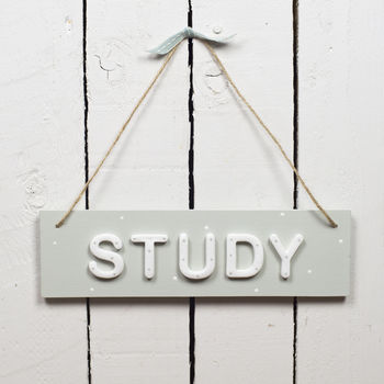 Study Sign, 2 of 4