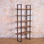 Industrial Style Wood Shelving Unit, thumbnail 5 of 5