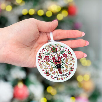 Nutcracker Christmas Tree Decoration, 4 of 6