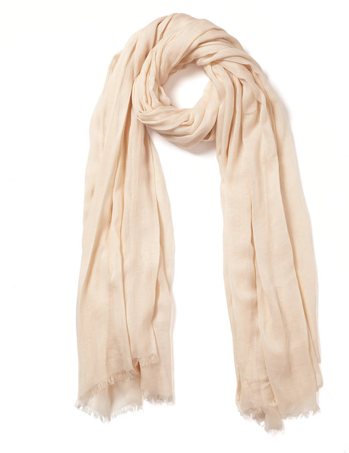 gossamer cotton wrap by winser london | notonthehighstreet.com