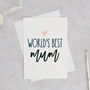 World's Best Mum Card, thumbnail 5 of 10
