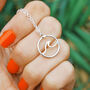 Silver Ocean Wave Everyday Necklace, thumbnail 2 of 8