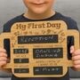 Reusable 'My First Day' Of School Memory Photo Board, thumbnail 1 of 7