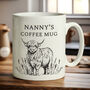 Personalised Black Highland Cow Mug, thumbnail 4 of 5
