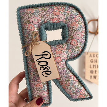 Liberty London Fabric Decorative Letters, 8 of 11