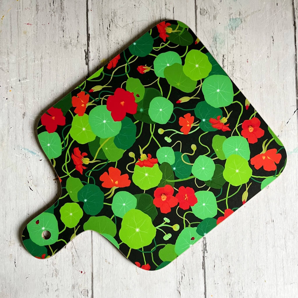 Floral Melamine Chopping Board, 1 of 5