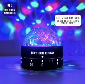 Kitchen Disco Light Up Timer, 2 of 4