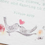 Free As A Bird Wedding Stationery, thumbnail 4 of 10