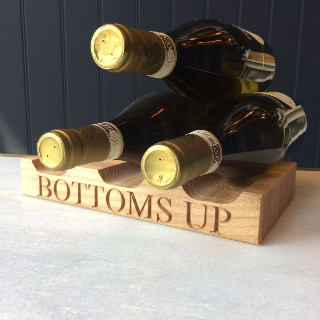 Bottoms Up Wine Rack By all things Brighton beautiful
