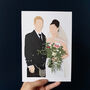 Personalised Wedding Portrait Papercut, thumbnail 10 of 11