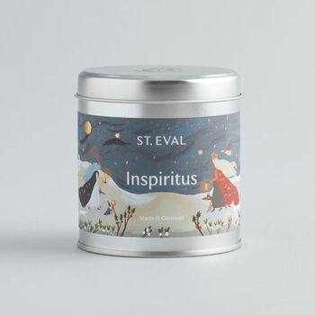 Inspiritus Christmas Scented Tin Candle, 2 of 5