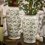 Irina Green Botanical Urn Vase, thumbnail 1 of 6