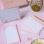 Personalised Luxury 2025 Weekly Diary| Planner| Blush Pink, thumbnail 6 of 6