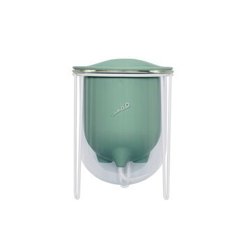 Flo, Self Watering Planter, Sea Green With Stand, 5 of 5