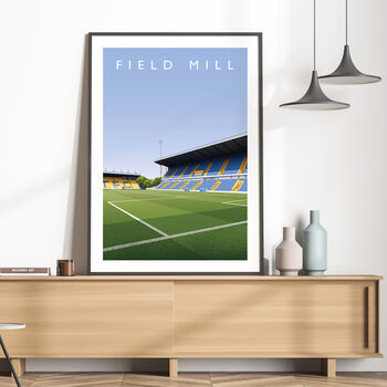 Mansfield Town Field Mill Ian Greaves Stand Poster, 3 of 7