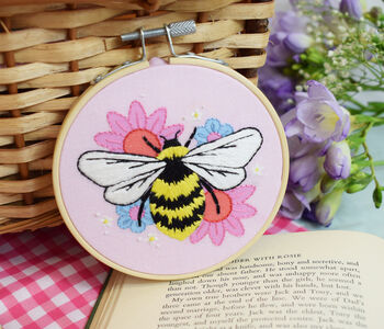 'Midsummer Bee' Mini Embroidery Kit, 2 of 4