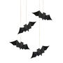 Hanging Bats Decorations, Set Of Eight, thumbnail 1 of 2