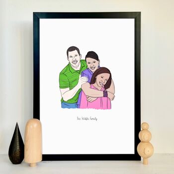 Hand Drawn Personalised Portraits, 10 of 10