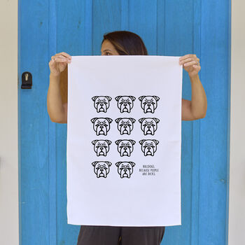 Bulldog Tea Towel, 2 of 3