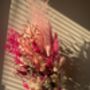 Pink Dried Flower Bouquet, thumbnail 4 of 10
