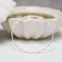 Sterling Silver Fine Twisted Bangle, thumbnail 7 of 9