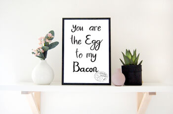 Egg And Bacon Art Print, 2 of 2