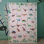 Dinosaur Alphabet Print, thumbnail 1 of 5