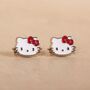 Hello Kitty Cinnamon Roll And Pompompurin Stud Earring Set, thumbnail 3 of 7