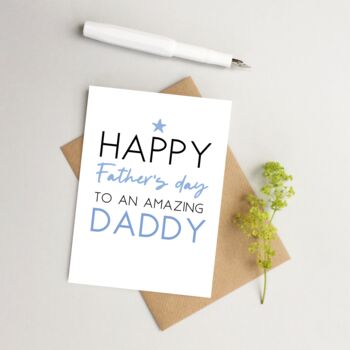 Father's Day Card For Dad Or Daddy, 2 of 2