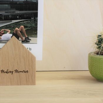 Personalised Solid Wood Photo Stand, 3 of 5