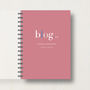 Personalised 'Blogger's Journal Or Notebook, thumbnail 10 of 10