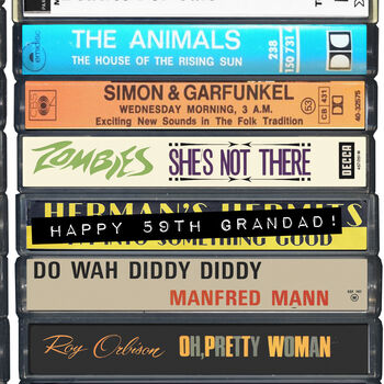 62nd Birthday Music From 1964 Personalise Option, 4 of 9