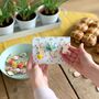 Mini Bunny And Carrot Wooden Decoration Pack, thumbnail 1 of 3