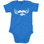 Personalised Winged Heart Rock Baby Grow, thumbnail 2 of 4