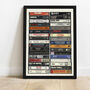 40th Birthday Personalised Print, 1983 Music, 40th Gift, thumbnail 2 of 10