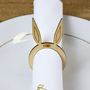Easter Personalised Placecards Napkin Rings, thumbnail 3 of 5