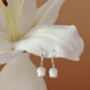 Lily Of The Valley Sterling Silver Dangle Earrings, thumbnail 5 of 11