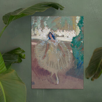 Vintage Ballerina Print Framed Or Unframed Circa 1911, 8 of 12