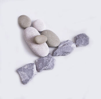 'A Mother Is The Truest Friend.' Mothers Day Pebble Art, 3 of 3