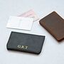 Personalised Buffalo Leather Card Wallet, thumbnail 1 of 8