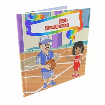 Super Personalised Book Your Child Invests Basketball, 4 of 6