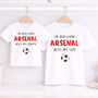 Personalised Football Supporter Baby Grow, thumbnail 4 of 8