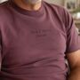 Vintage Style Embroidered Grandad T Shirt, thumbnail 1 of 9