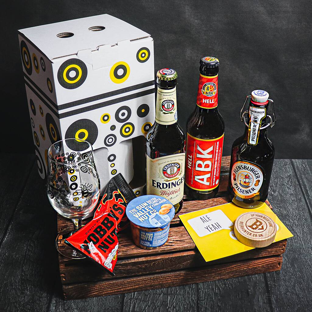 German Beer Gift Set With Glass And Snacks By SpiritSmith how-to-identify-german-beer-stein-markings