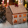 Personalised Christmas Eve Box Wooden House, thumbnail 10 of 12