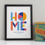 Personalised Home Gift Print, thumbnail 1 of 5