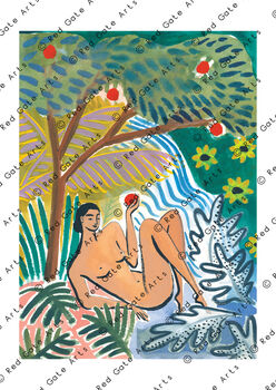 'Eve In Eden' Art Print, 2 of 2