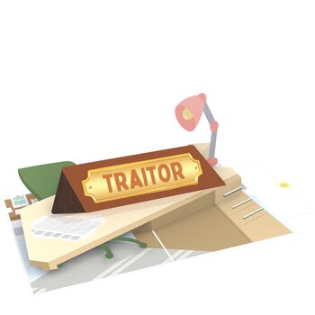 Farewell Traitor 3D Pop Up Funny Leaving Goodbye Card, 7 of 8