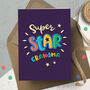 'Superstar Grandma' Card For Gran, thumbnail 1 of 3